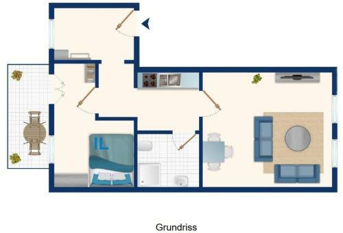 Apartamento Am M�hlenbach Mit Balkon - Abc270