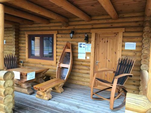 Wellness H�tte Am Zwenkauer See Bei Leipzig