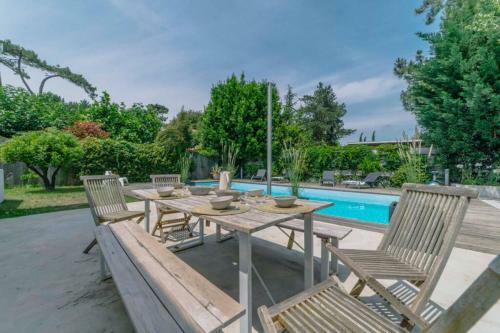Villa Avec Piscine Proche De La Plage, Chiberta