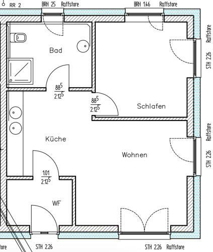 Apartamento 2-zimmer-wohnung Bei N�rnberg Mit S-bahn-anschluss