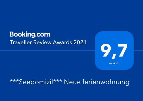 Apartamento ***seedomizil*** Neue Ferienwohnung