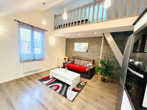 Apartamento Le Red Loft � 5min Du Centre-ville
