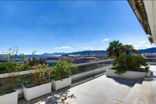Apartamento New Rooftop With Panoramic Sea View Juan Les Pins