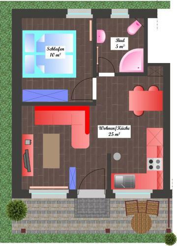 Apartamento Strandapartment Zingst - Direkt Am Meer