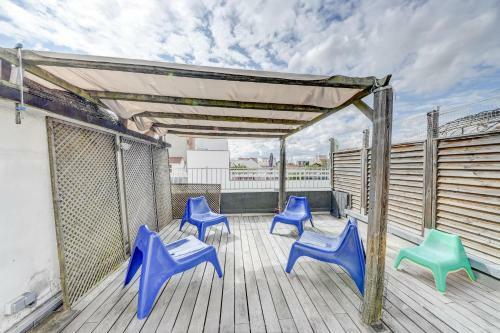 Loft Triplex Avec Roof-top Aux Portes De Paris
