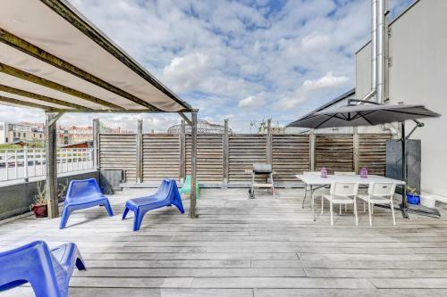Loft Triplex Avec Roof-top Aux Portes De Paris