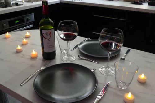 Apartamento Nuit Romantique Avec Jacuzzi Spa Privatif