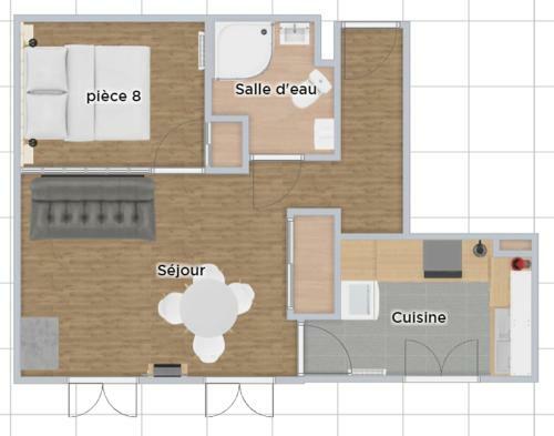 Apartamento R�sidence Des Jardins