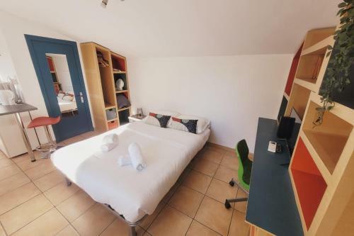 Apartamento Studio With Wifi For 2 Near Remparts D'avignon