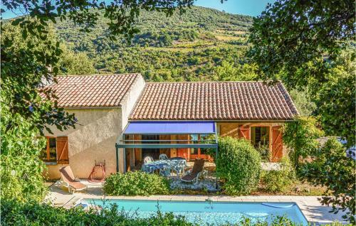 Awesome Home In Berlou With 2 Bedrooms