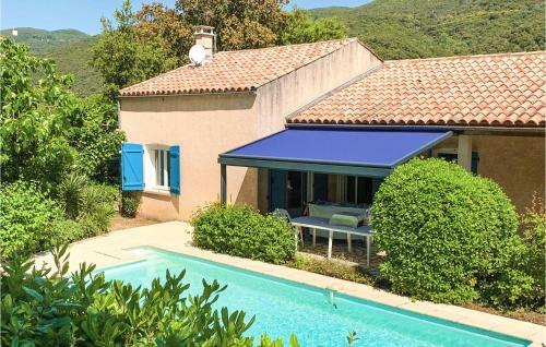 Awesome Home In Berlou With 2 Bedrooms