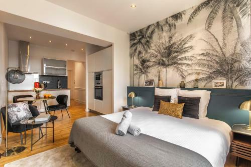 Apartamento Studio Charming & Modern - Quiet Area In City Center - Wifi