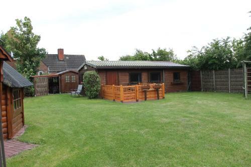 Apartamento Haus Seerobbe-blockhaus Im Garten