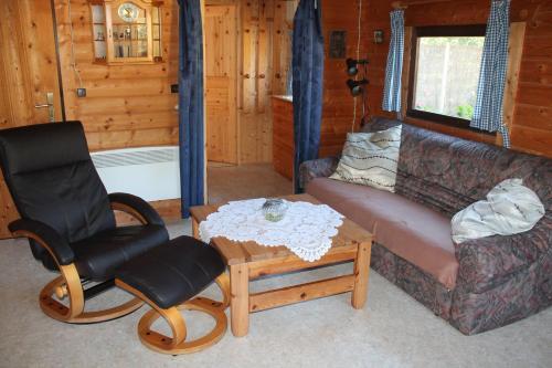 Apartamento Haus Seerobbe-blockhaus Im Garten