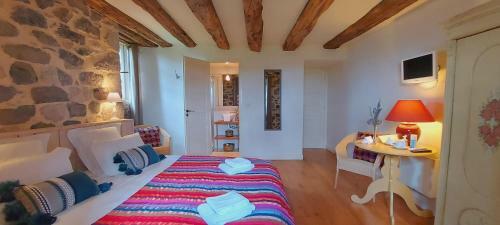 Bed & Breakfast Le Mas De Rigoulac Chambre Bulle
