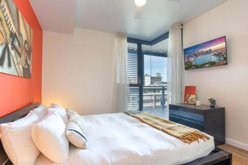 Apartamento Stylish Unit With City Views, 2 Gyms And Pools