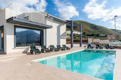 Bella Villa Con Piscina Privata A Scopello