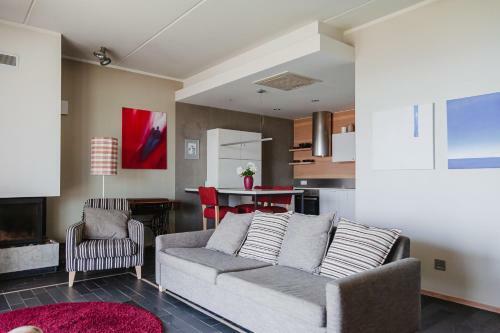 Hygge Apart With Fireplace At The Seaside