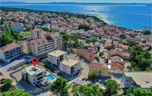 Stunning Apartment In Baska Voda With 1 Bedrooms