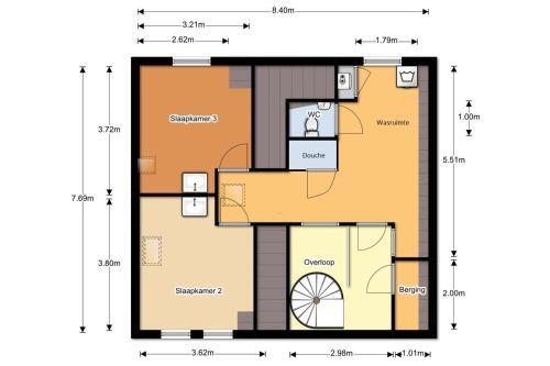 Bed & Breakfast Voorstraathaven-zicht 2de