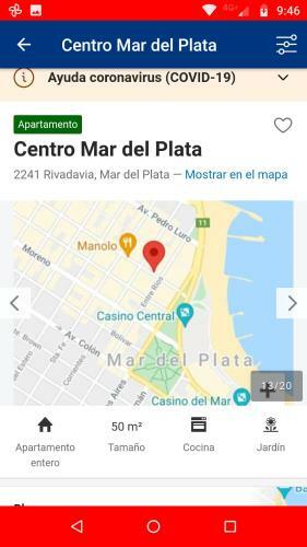 Apartamento Rivadavia 2241centro Mdp