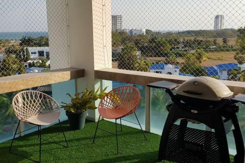 Apartamento C�modo Apto De Playa Con Muchas Amenidades