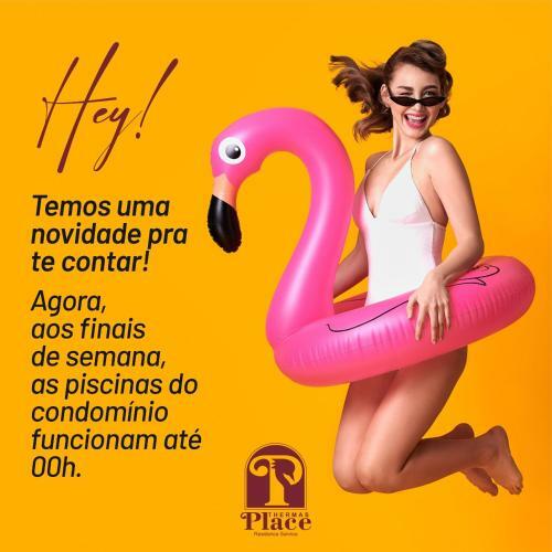 Apartamento Lindo Flat Com Parque Aqu�tico Caldas Novas!