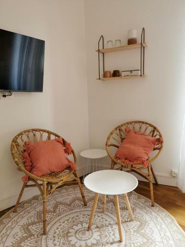 Hostal Les Rauches - Quai Loire - Suite 2 Chambres