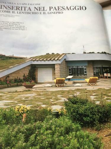 Villa Di Design Con Il Tetto Verde
