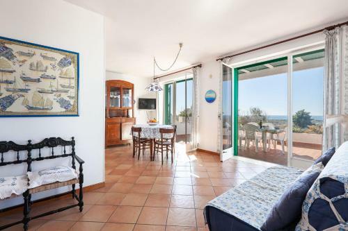 Villa Piscina Vista Mare Vicino Spiaggia Mare M452