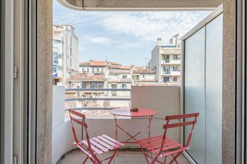 Apartamento Design Studio With Balcony In Marseille