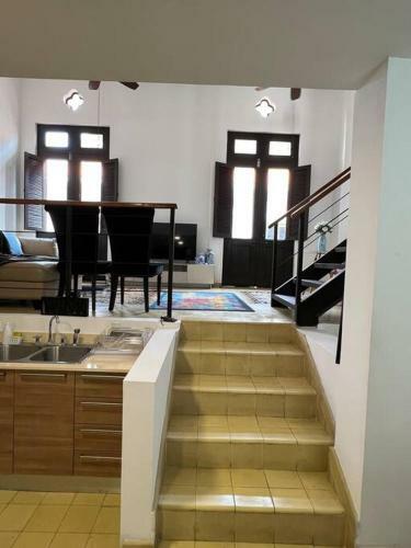 Antique Two-storey Apartment In A Modern Style.