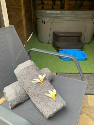 Bungalow Et Jacuzzi Privatifs