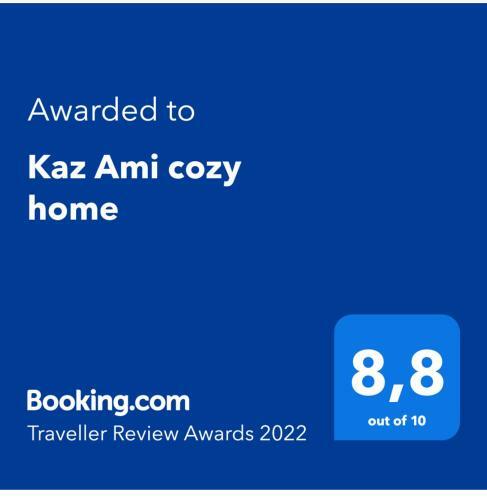 Apartamento Kaz Ami Cozy Home
