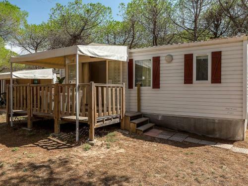 Attractive Mobile Home In Sorso With Shared Pool