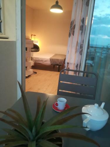 Apartamento Agr�able Et Tranquille Studio Vue Mer