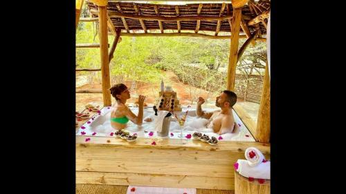 Hostal Room In Bb - Rock And Sea Resort,baobab Suite