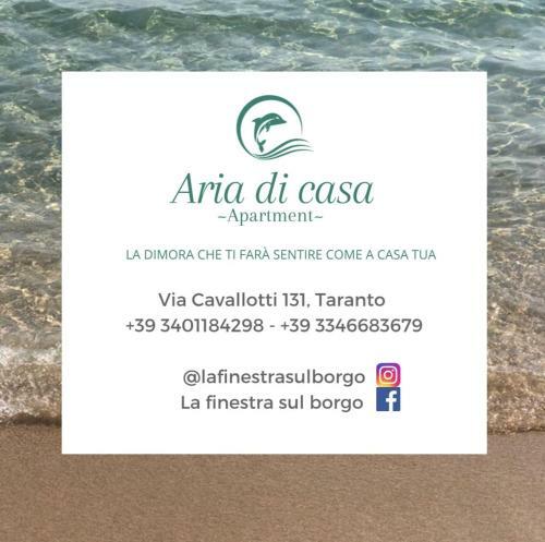 Apartamento Aria Di Casa 2 Camere