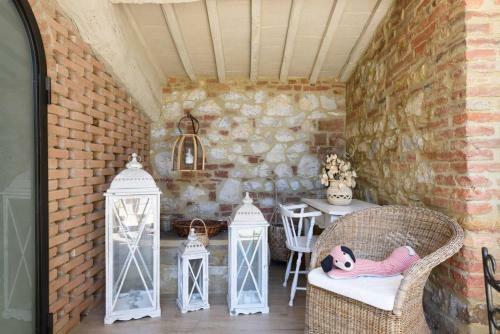 2 Bedrooms House With Shared Pool And Enclosed Garden At Trequanda