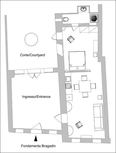 Apartamento Appartamento Corte Bragadin