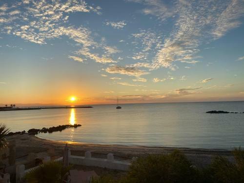 Spacious Beachfront Villa, Porto Columbu, Sardinia