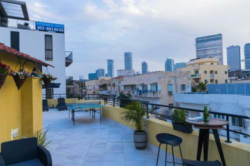Apartamento Carmel Market Designed Studio With Balcony