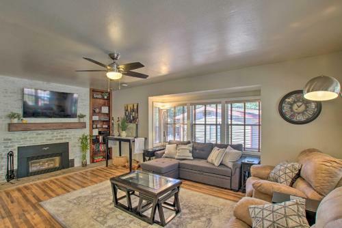 Peaceful Payson North Retreat With Fire Pit!
