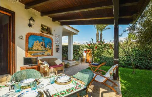 Awesome Home In Tre Fontane With 2 Bedrooms