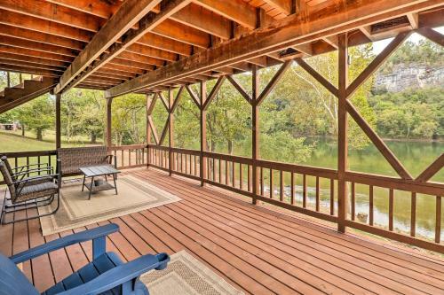 Private Norfork Home With Decks And River Access