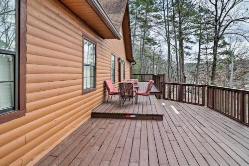 Luxury Hot Springs Cabin With Deck Near Lake Hamilton