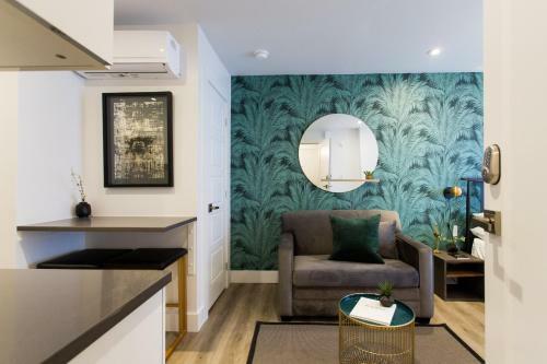 Apartamento Studio Palms Steps From Jeantalon Market Full Bath By Den Stays