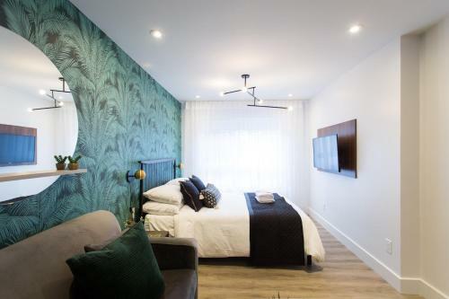 Apartamento Studio Palms Steps From Jeantalon Market Full Bath By Den Stays