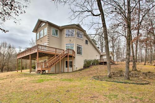 Lakefront Hot Springs Home With Deck, Boat Dock