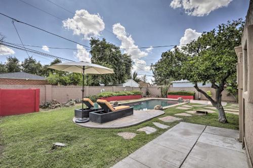 Midtown Getaway With Private Pool And Grass Yard!
